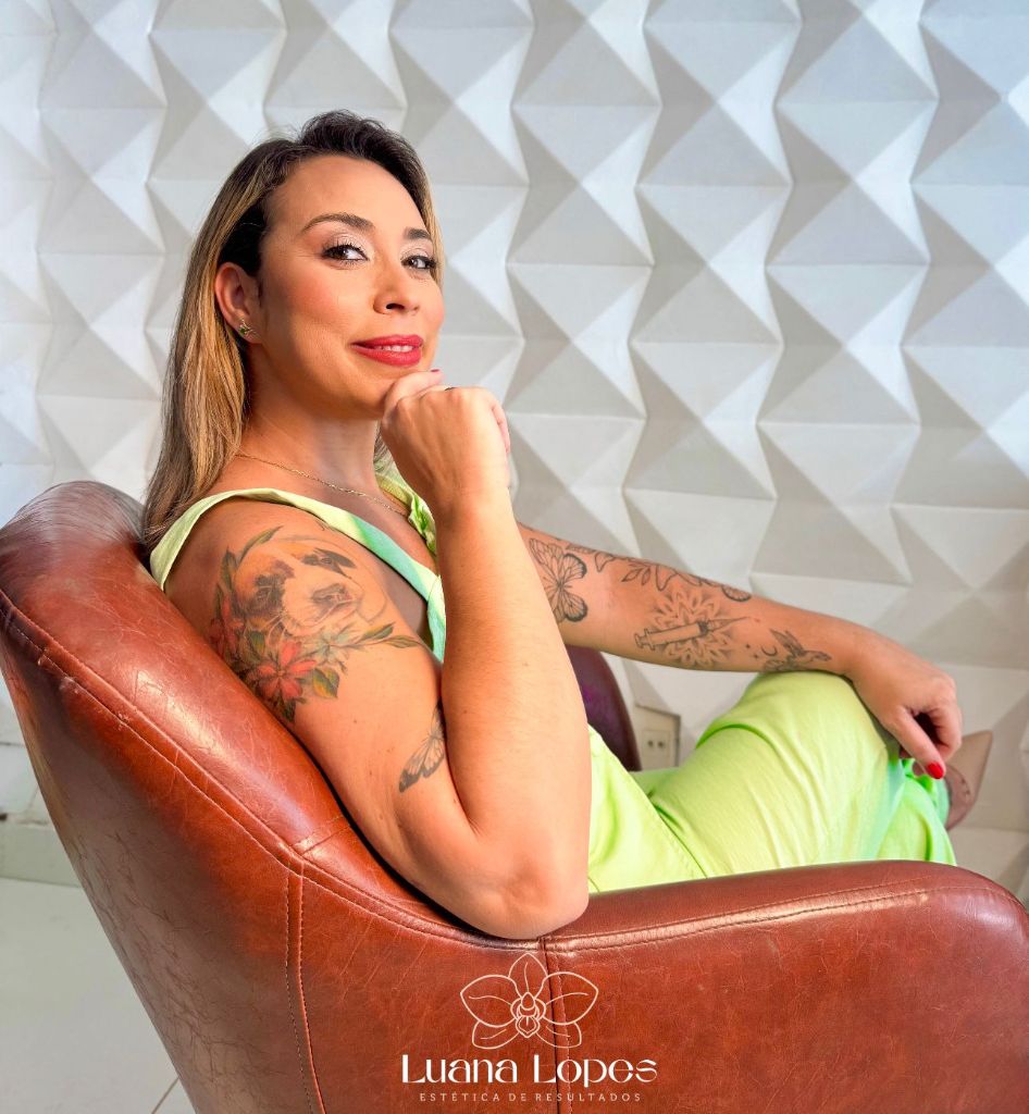 Luana Lopes no consultório